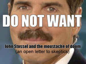John Stossel and the moustache