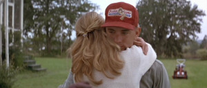 Tom Hanks (Forrest Gump) and Robin Wright (Jenny Curran) in Forrest ...