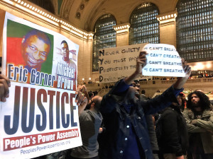 ... of Eric Garner was not indicted, Wednesday, Dec. 3, 2014, in New York