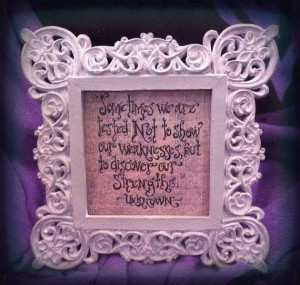 Hand Penned Inspirational Quotes / Framed on Etsy, $16.00