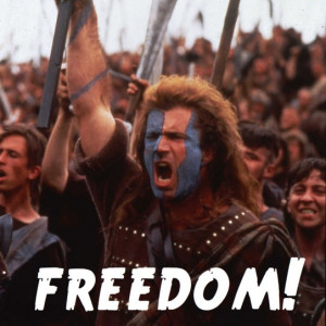 Mel Gibson Braveheart Freedom