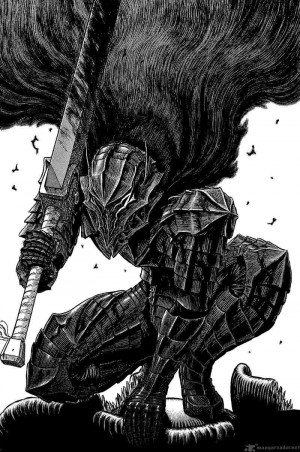 in case guts comes back berserker armour guts first use but the form ...
