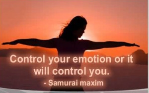 Control Your Emotion ~ Emotion Quote
