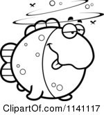 Black And White Drunk Dino...