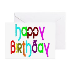 Happy Birthday Greeting Card for