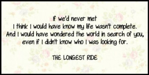 The longest ride