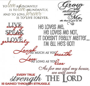 Current Available Sayings