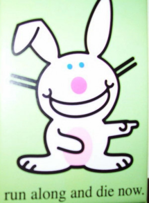 Happy Bunny Comments, Graphics, Greetings and Images - EditingMySpace ...