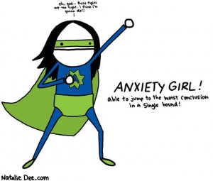 if i was a super hero i would be anxiety girl