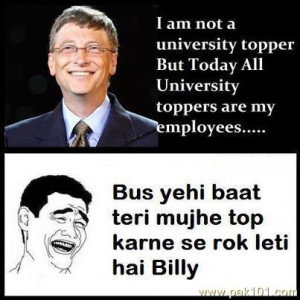 Bill Gates Quotes About Education Funny bill gates