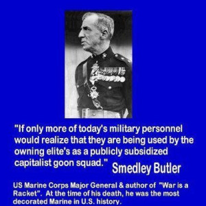 Former Major General Smedley Butler
