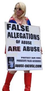 Wrongly accused… falsely accused of abuse.