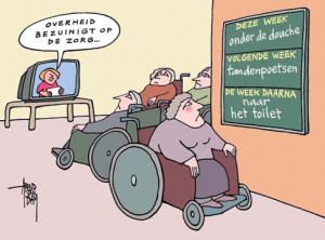 Mensen die zorg nodig hebben, krijgen minder of helemaal geen zorg ...