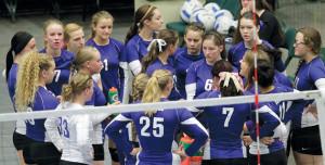 Tooele High School volleyball at the 3A State Volleyball Tournament at ...