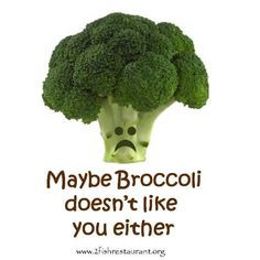 food quote broccoli vegetable funny more food quotes jodie wall ...