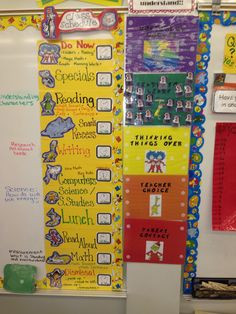 Dr. Seuss daily schedule and behavior chart More