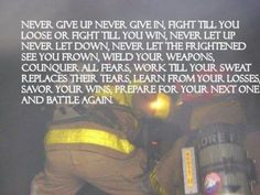For my boyfriend Josh, who's a firefighter and works to save lives ...
