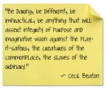 Cecil Beaton quote