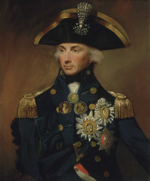 Rear-Admiral Sir Horatio Nelson by Lemuel Francis Abbott (1800).