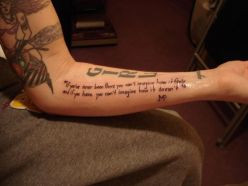Tattoos With Quotes