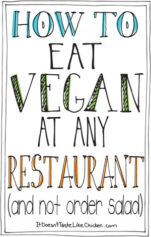How To Eat Vegan At Any Restaurant (And Not Order Salad)