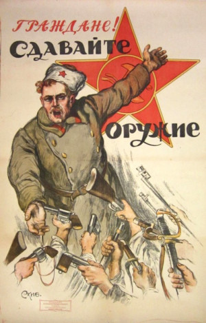 This 1918 Communist propaganda poster from the Russian civil war ...
