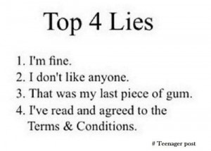Top 4 lies Real quotes about life, quotes about life