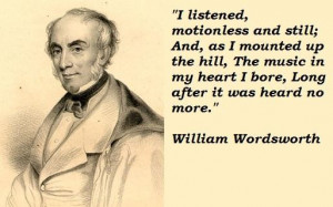 William wordsworth famous quotes 5