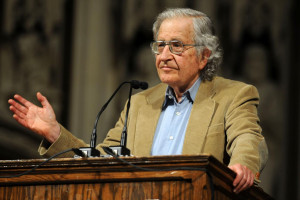 intelectual de la izquierda norteamericana, Noam Chomsky, habló de la ...