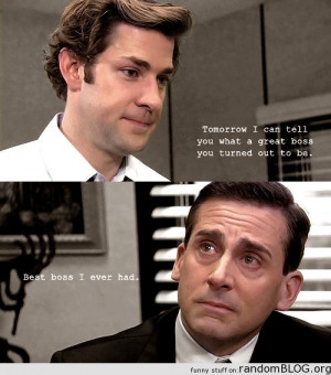 The Office Quotes (NBC) | Season 7 - Goodbye Michael - Quote #