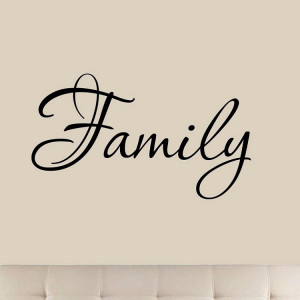 Wall Quotes > Family Wall Quotes Decals Stickers Home Decor Hanging ...