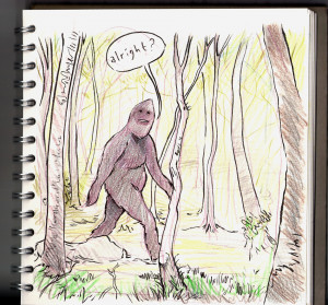 How Draw Bigfoot Step Jobspapa