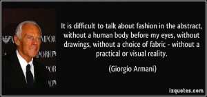 Difficult To Talk About Fashion In The Abstract, Without A Human Body ...