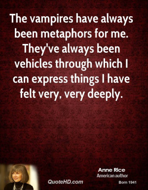 Anne Rice Quotes