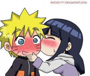 Chibi Naruto & Hinata. So cute!