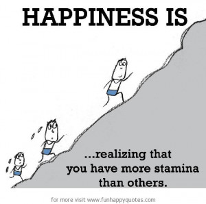 Happiness Realizing That...