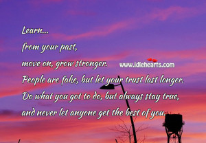 quotes about move on and grow stronger