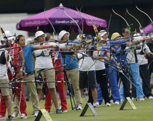 London 2012 archery, archery london 2012, the olympics in london 2012