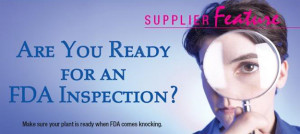 After our recent very informative Webinar on FDA inspection tips , we ...