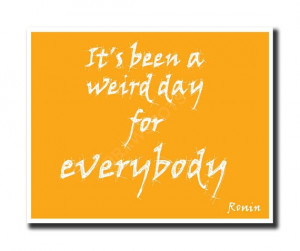 ... Set print SAVE us5 RONIN quote George McFly 2 by Inkshadow, $19.00