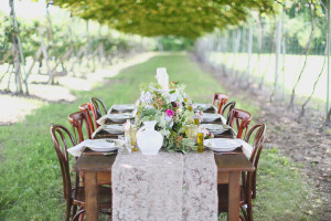 outdoor garden parties // via ruffledblog.com