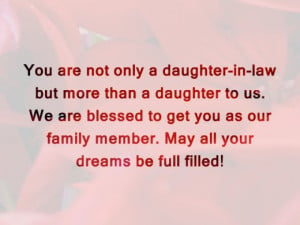 happy birthday daughter in law quotes