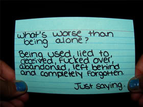 Being Forgotten Quotes & Sayings