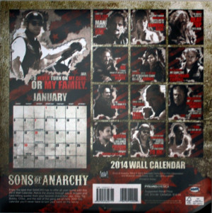 2014 Sons of Anarchy Calendar.
