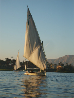 Sailing The Nile River