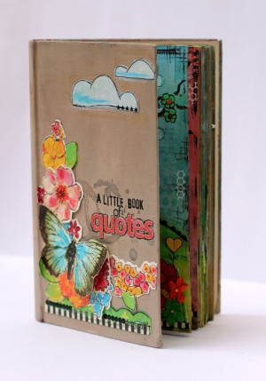 Recycled vintage books