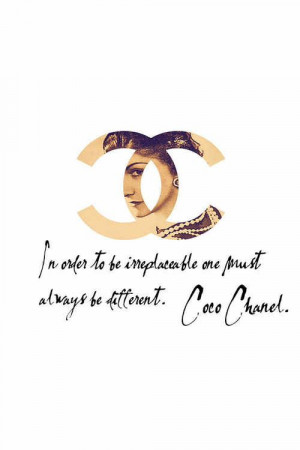 fashion#icon#style#quotes Coco Chanel Quotes, Inspiration Iphone ...