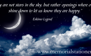 quotes about heaven and loved ones eskimo legend funeral quote