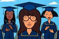 ... clearly how she delivered her speech. Monotonous, calm and very Daria