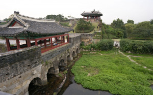 Bridge in South Korea wallpaper